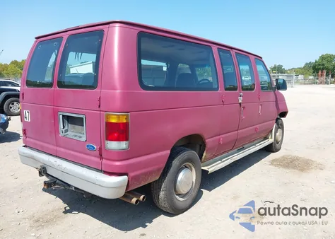 1994 Ford Econoline E350 z USA, uszkodzony, nr VIN 1FBHE31H4RHB76000